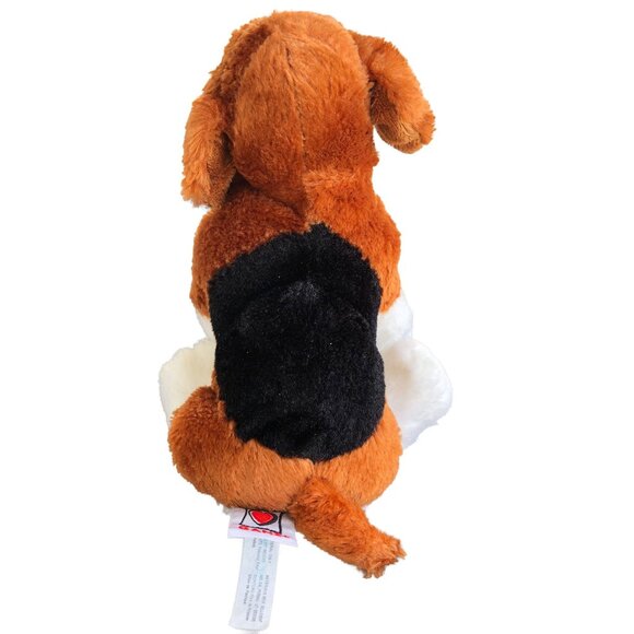 Gantz Webkins Beagle Plush HM141 Black Brown White Stuffed 2007 NO CODE - Picture 4 of 8